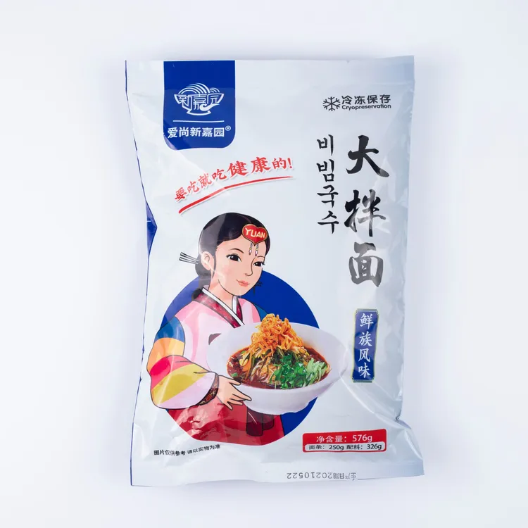 新嘉园大拌面韩式拌面东北风味拌冷面餐饮方便美味健康拌面袋装