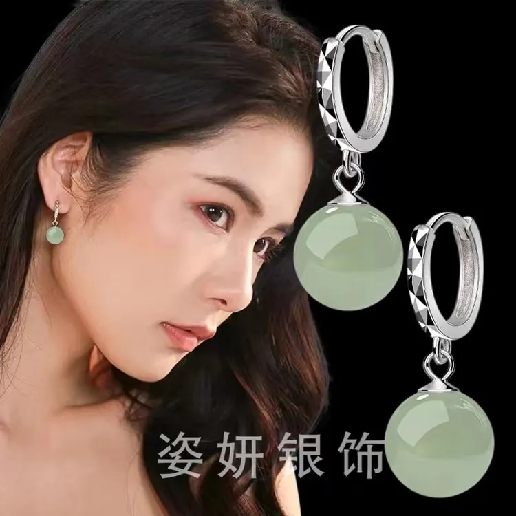 足银耳饰 新款新款耳环时尚高级感简约气质时尚耳坠上档次耳饰女