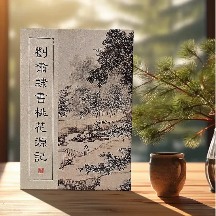 《刘啸隶书桃花源记》刘啸编著 字帖