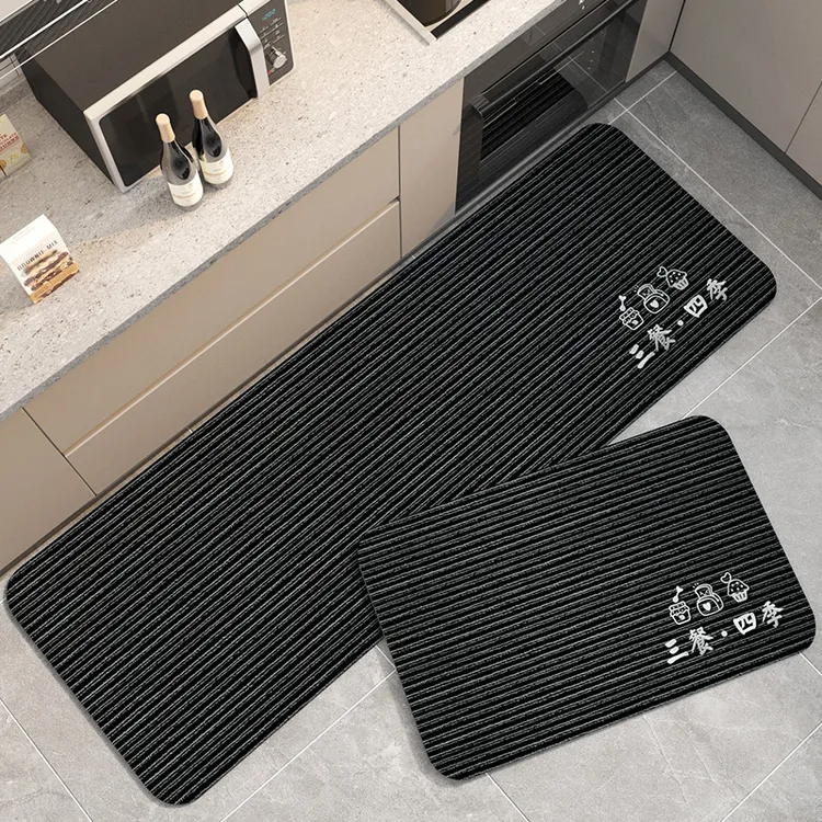 简约厨房地垫软硅藻泥防油防滑免洗可擦脚垫卫浴门口吸水速干地毯