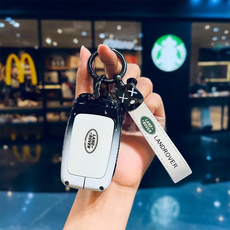 新款路虎钥匙套揽胜运动版发现4男5车星脉神行者2卫士包扣极光L壳