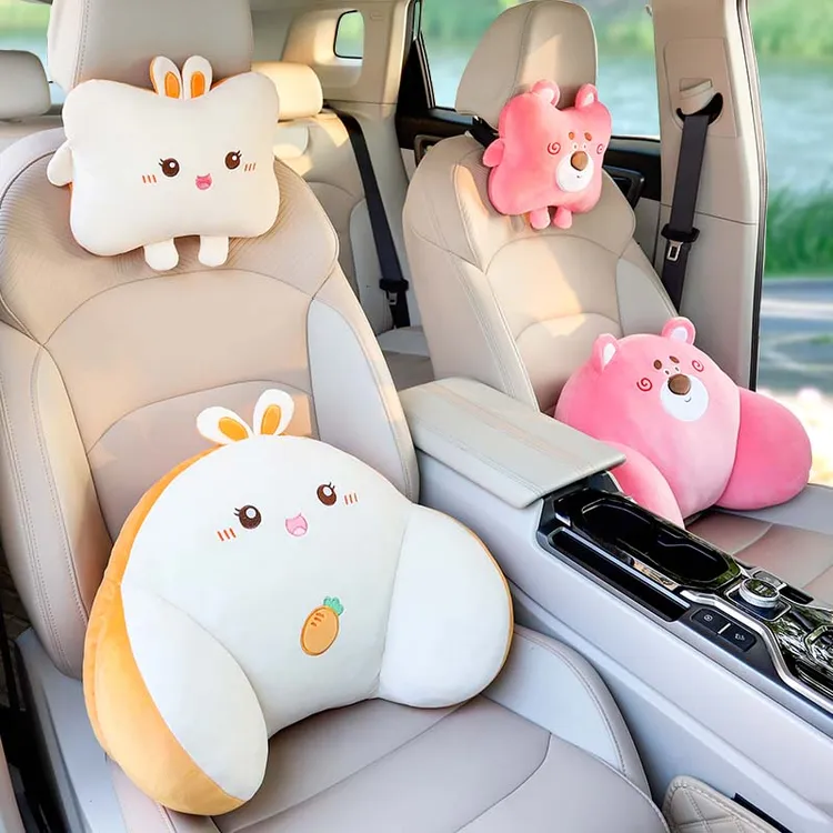 汽车腰靠主驾驶座椅靠背垫车载车用腰托撑女司机专用开车护腰神器