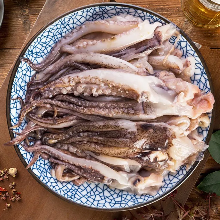 新鲜鱿鱼须4斤/7斤海鲜500克/包章鱼足八爪腿铁板鱿鱼生鲜水产