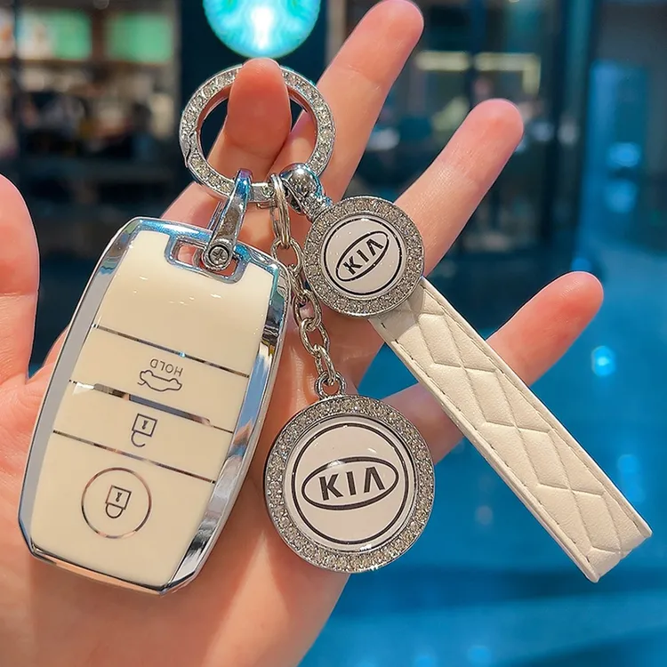 起亚k3钥匙套女智跑k5/k2傲跑kx3/k4/kxcross/kx5专用高档钥匙包