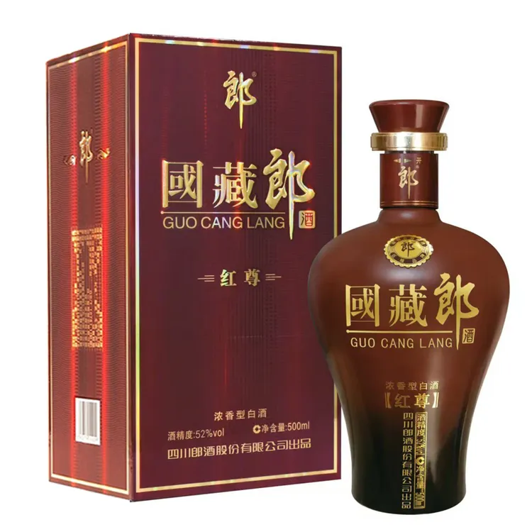 郎酒国藏郎 红尊 浓香型 白酒 52度500ml D2