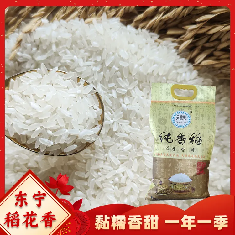 2025稻花香米10斤纯香稻东宁三岔口天施恩