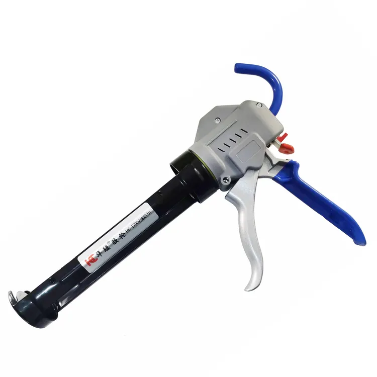 华·聪手动旋转玻璃胶五金枪省力防滴漏改装打胶工具胶枪自动断胶