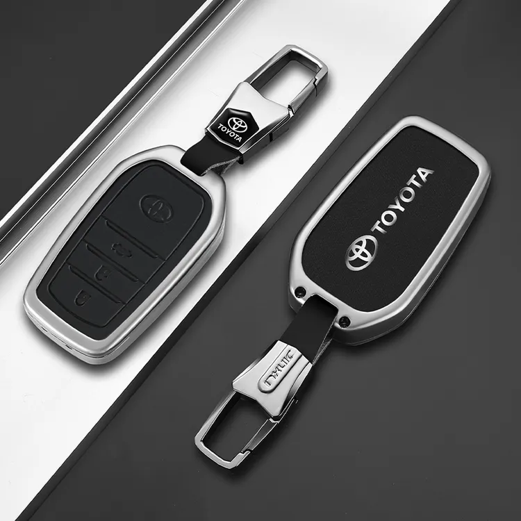 适用丰田钥匙套卡罗拉锐放车荣放威汉锋兰达壳凯美瑞扣亚洲龙包男