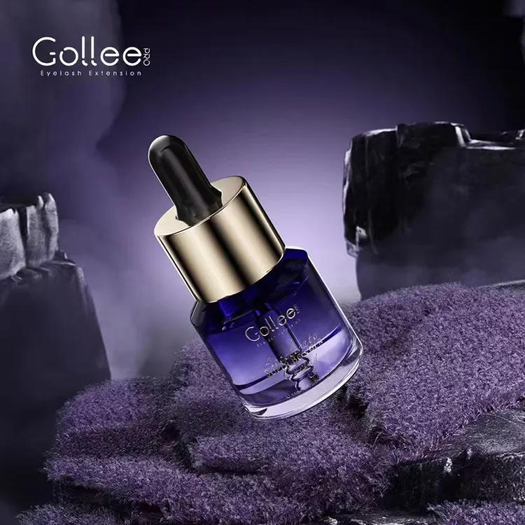 Gollee睫毛胶水加固剂加速干燥持久牢固胶水伴侣减少刺激加固液