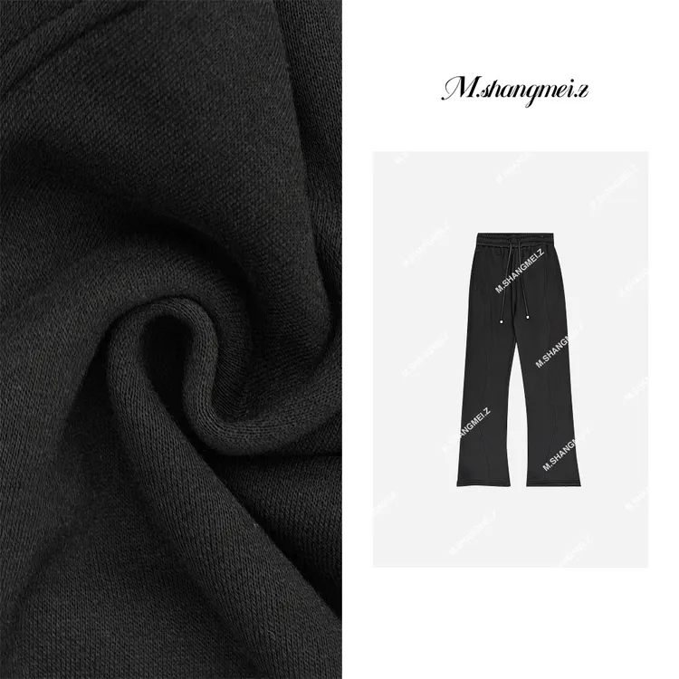 M.SHANGMEI.Z/沐熙【生活步调】美大哥直筒高腰显瘦休闲裤X090863