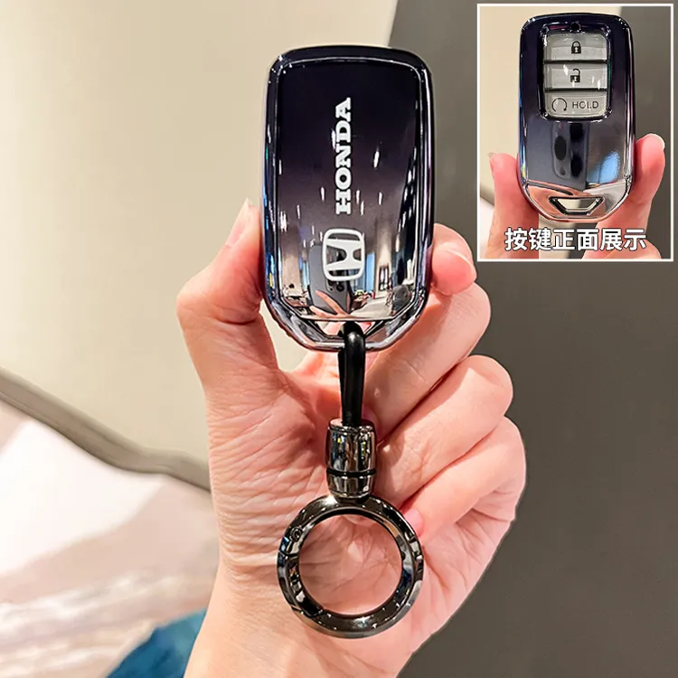 专用23款本田crv钥匙套思域十代雅阁xrv皓影型格飞度缤智车壳扣包