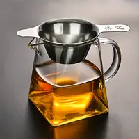 耐热高硼硅玻璃公道杯茶漏大容量分茶器加厚家用泡茶杯茶壶茶具
