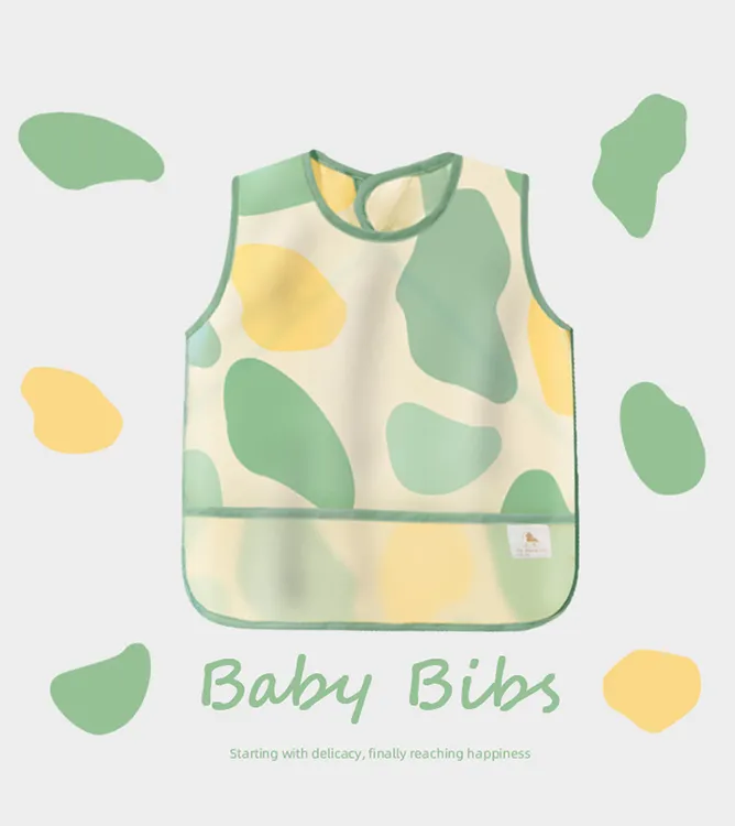 儿童夏季围兜反背衣防脏防油水罩衣口水围嘴婴儿辅食吃饭兜免洗