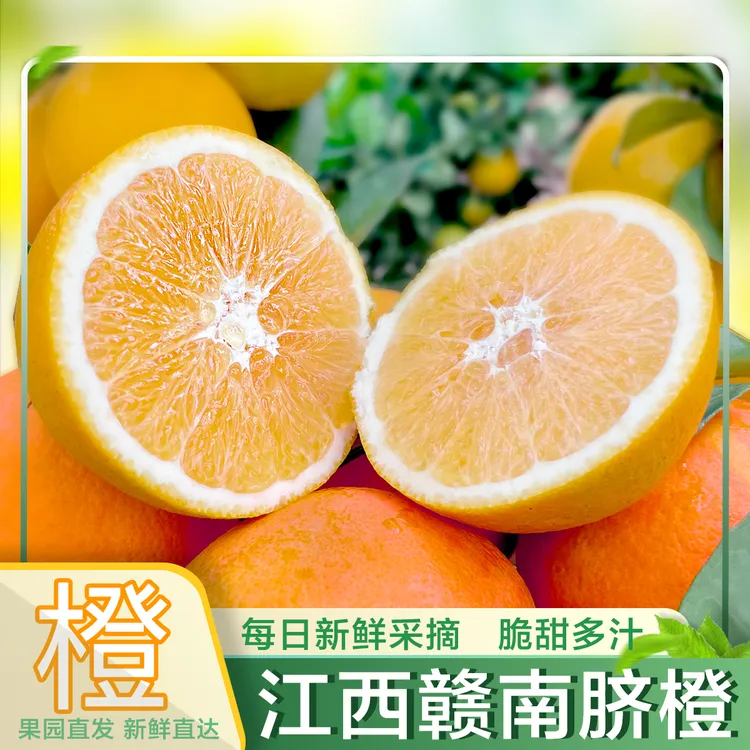 核心产区正宗江西赣南脐橙 应季新鲜水果