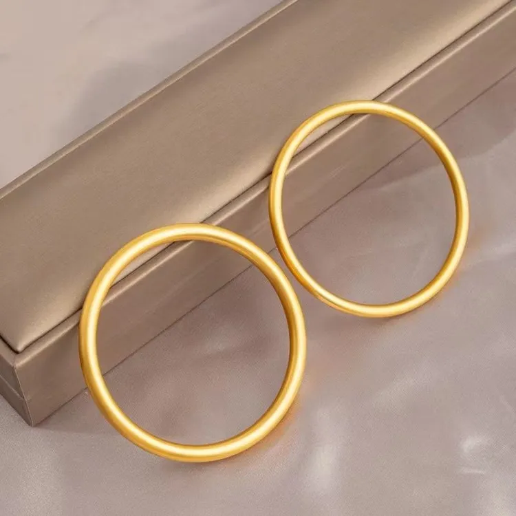 铜合金手镯 4N古法传承手镯经典百搭款实心镯子