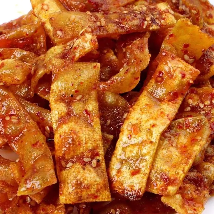 湖南特产泡泡丝泡泡干豆干耐嚼农家香辣超辣零食豆制品小吃豆腐
