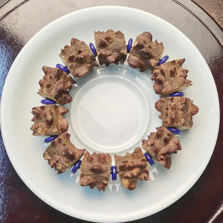 花椒木手串，集好物！易藏易用！花椒木，茶道不麻木！原木茶具