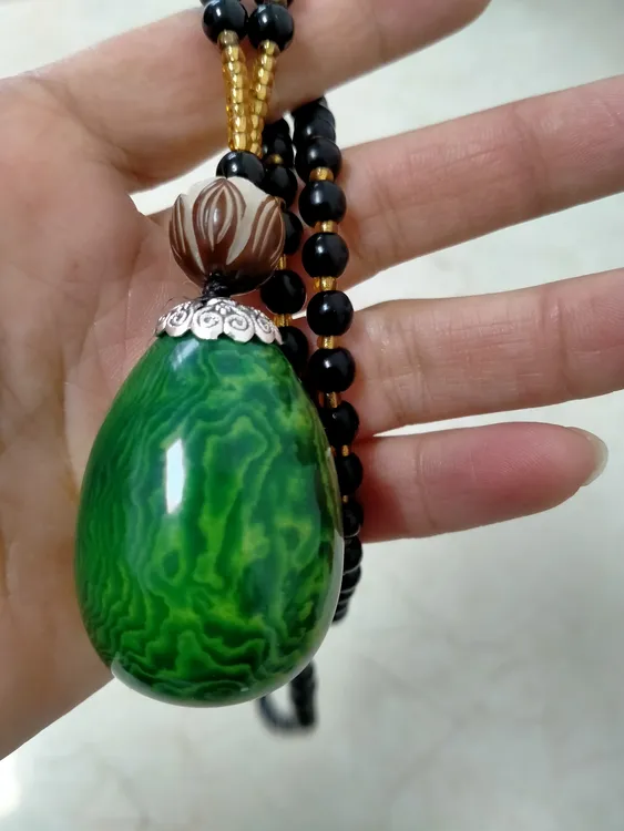 马来西亚佛心果可做毛衣链，保腰围30左右