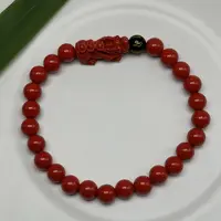 含辰砂工艺品S43朱砂手串手串 6mm