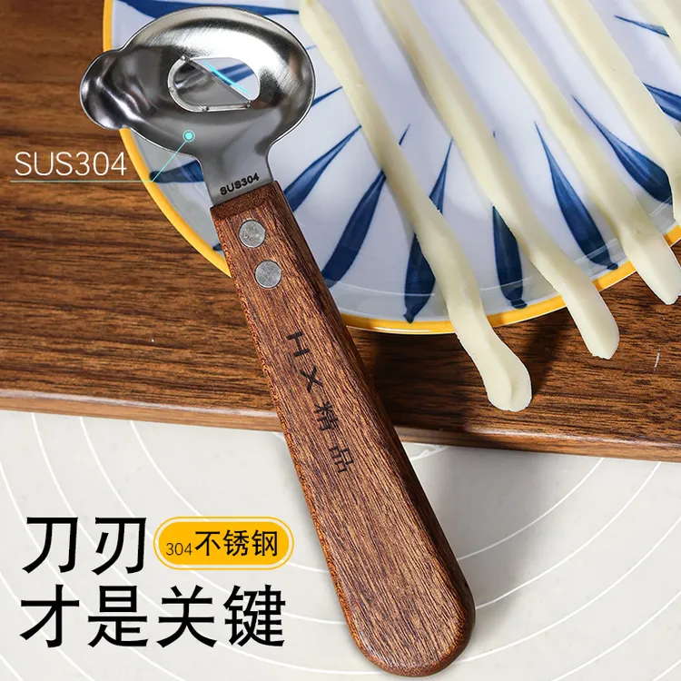 华翔大同刀削面勾刀山西刀削面工具家用专用专业削面刀304不锈钢