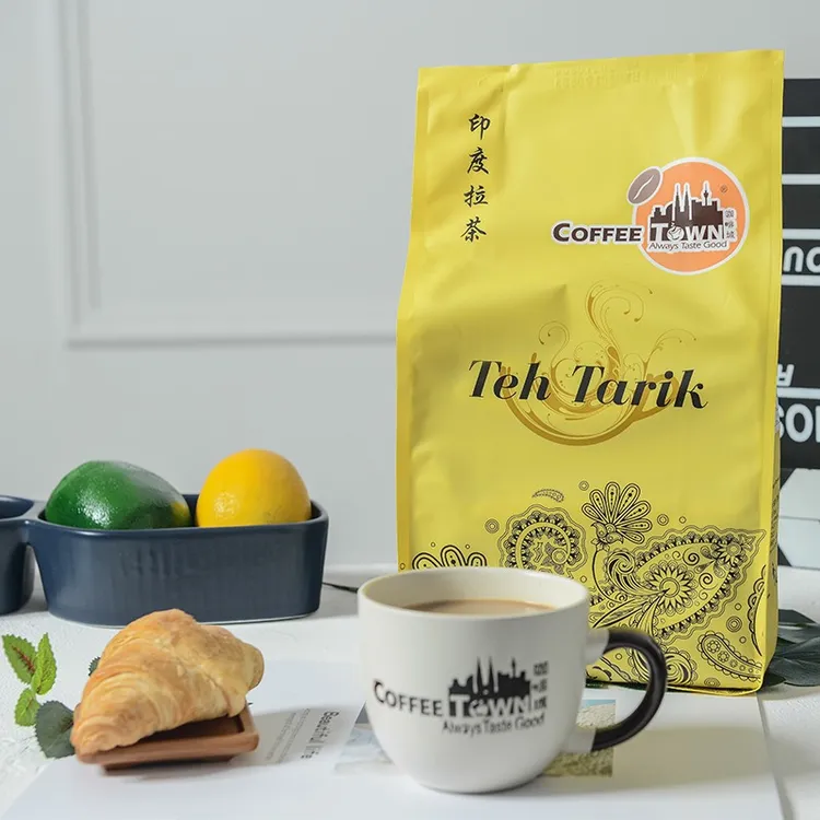 马来西亚原装进口咖啡城印度拉茶粉速溶奶茶红茶每袋480g便携式