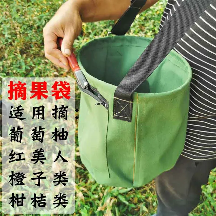 摘果袋葡萄柚红美人橙子柑桔摘果袋果园剪果采果专用袋园林工具