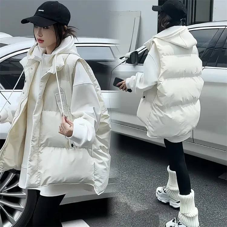 高级感马甲女秋2024冬季新款爆款宽松外穿背心外套坎肩马夹女外搭