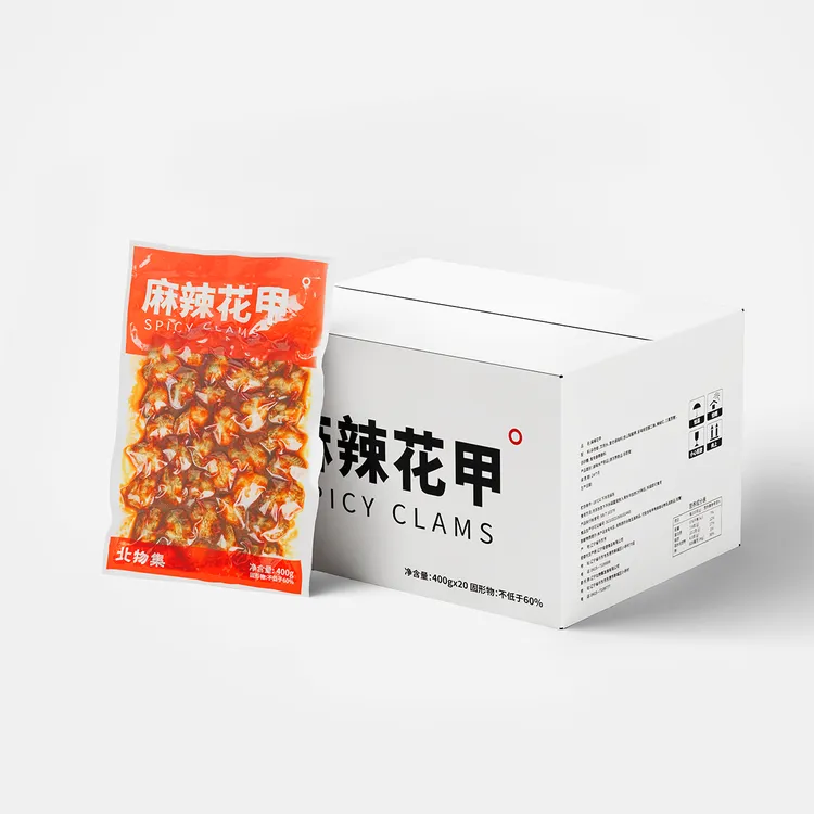 真空麻辣花甲400g冷冻无沙 顺丰发货