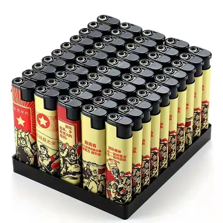 有坏包赔 福利打火机一次性防风粉色火焰福利粉丝浮力批发加厚