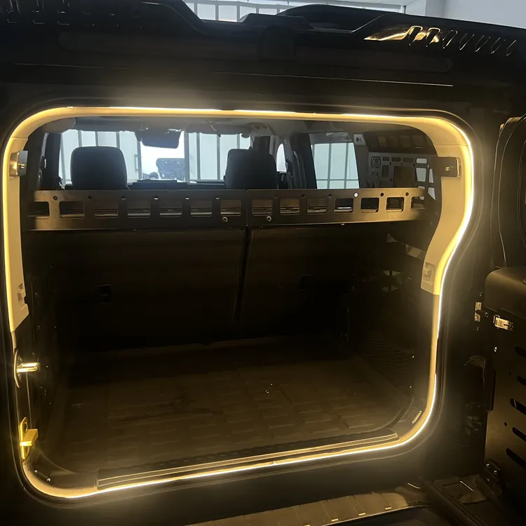 适用于捷途旅行者后备尾箱灯氛围照明LED装饰灯内饰用品无损安装