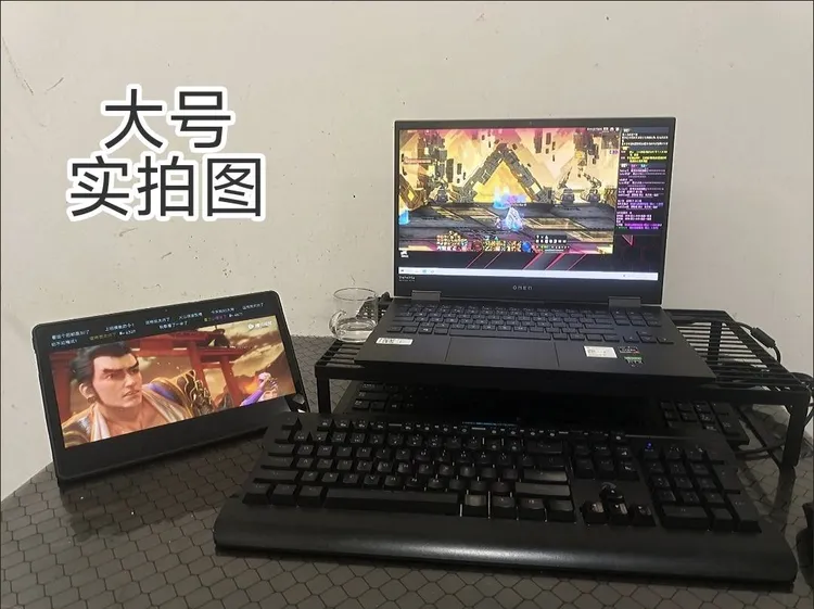 电脑增高架升降笔记本支架桌面显示器散热架办公室悬空台面置物架