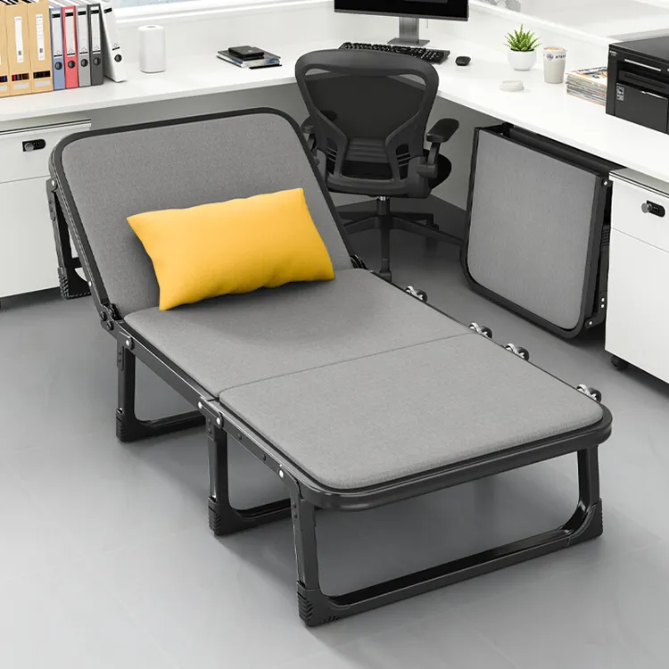 办公室折叠床单人便携午休躺椅简易成人家用户外露营多功能行军床