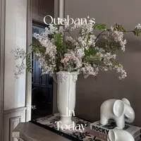 掬涵仿真花槐蕊婚庆路引插花婚礼花艺摆件客厅玄关摆放花束【荐】