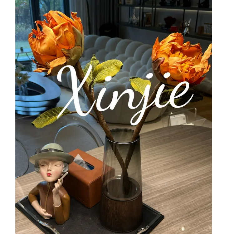 掬涵向日葵艺术仿真花干花橱窗装饰摆件假花花束花艺拍摄布景【荐】