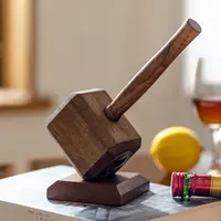 【七呀】雷神之锤实木开瓶器创意高级感个性礼物啤酒起子客厅装饰