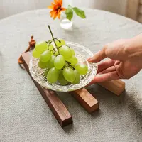 【七呀】实木餐桌隔热垫餐垫木质厨房锅垫防烫家用创意日式碗盘碟垫