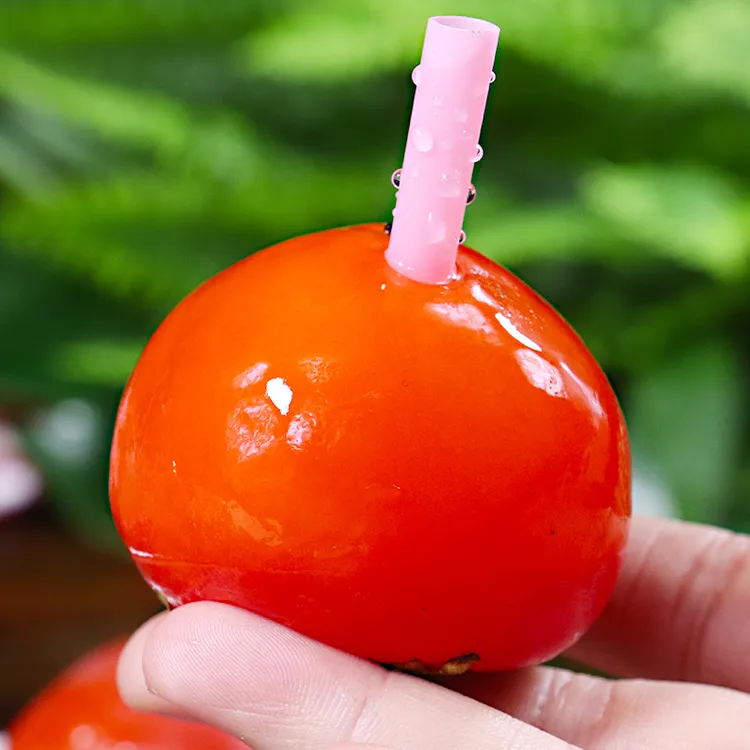 【姝妍专属】陕西火晶柿子30枚 当季新鲜水果玲珑吊柿现摘Q