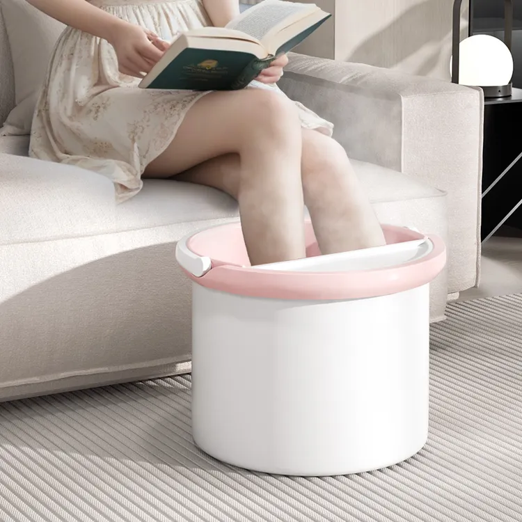 泡脚桶家用洗脚盆塑料过小腿保温洗脚桶宿舍泡脚神器深加厚泡脚盆