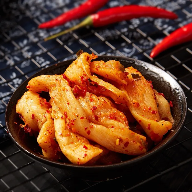 湖南特产鲜香香辣萝卜条脆爽萝卜干