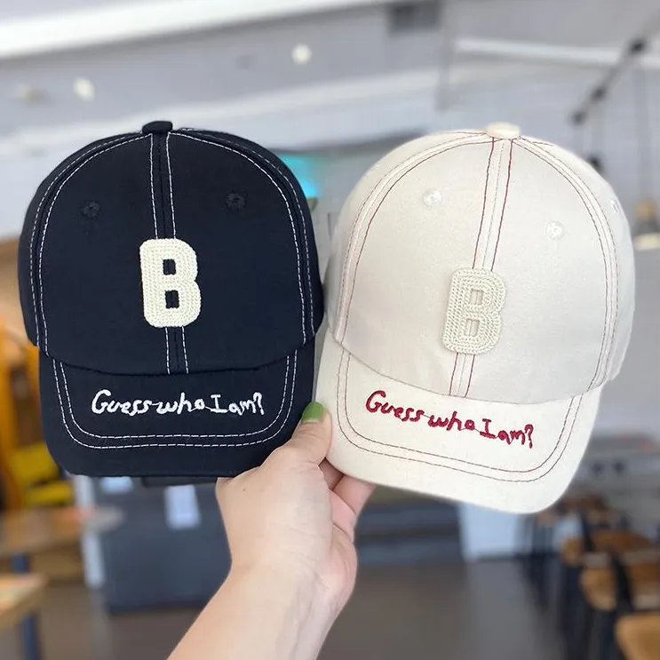 宝宝帽子帅气秋季薄款韩版男童女童百搭鸭舌帽儿童春秋一岁棒球秋