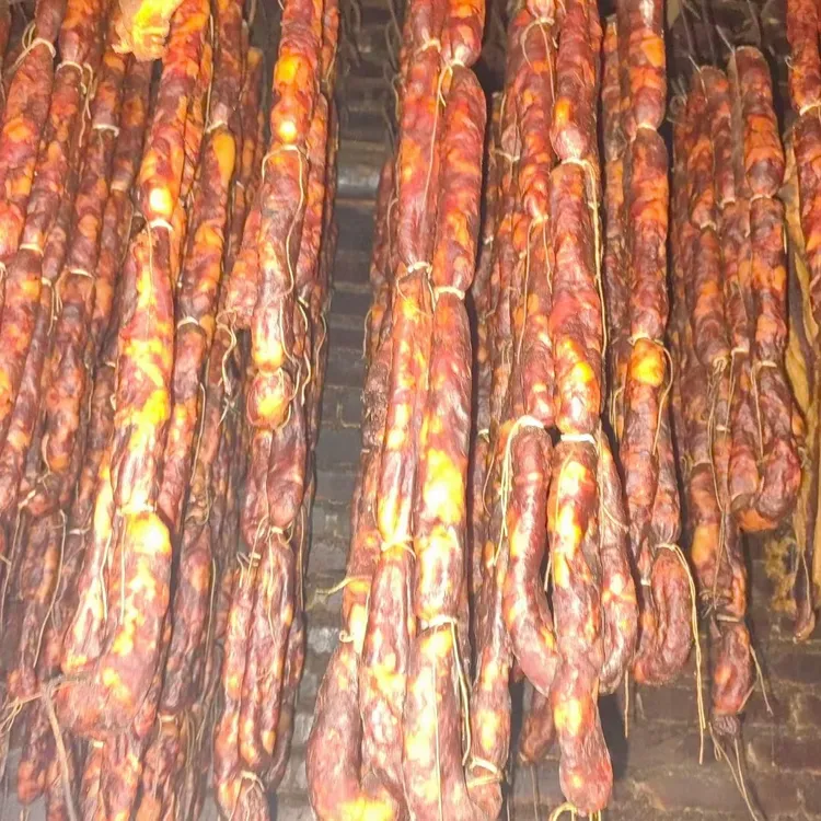 四川风味 纯柴火烟熏 麻辣肠  三分肥七分瘦