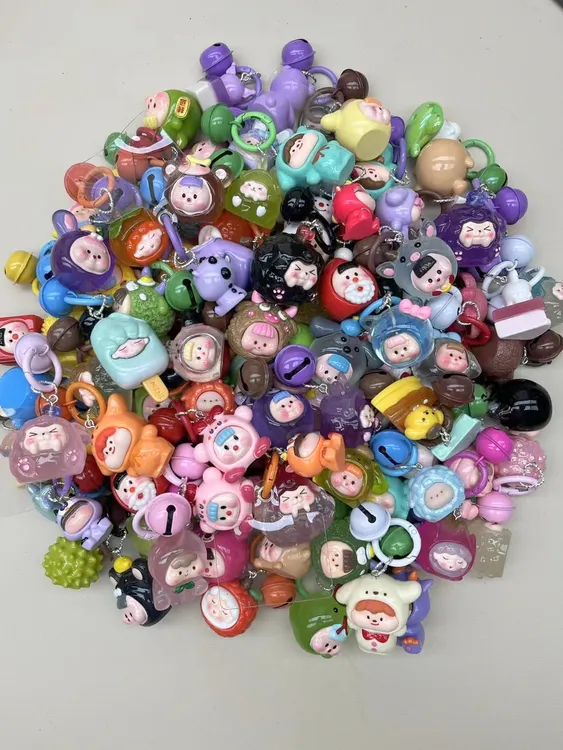 【许愿直播拆】混款树脂铃铛挂件摆件钥匙扣