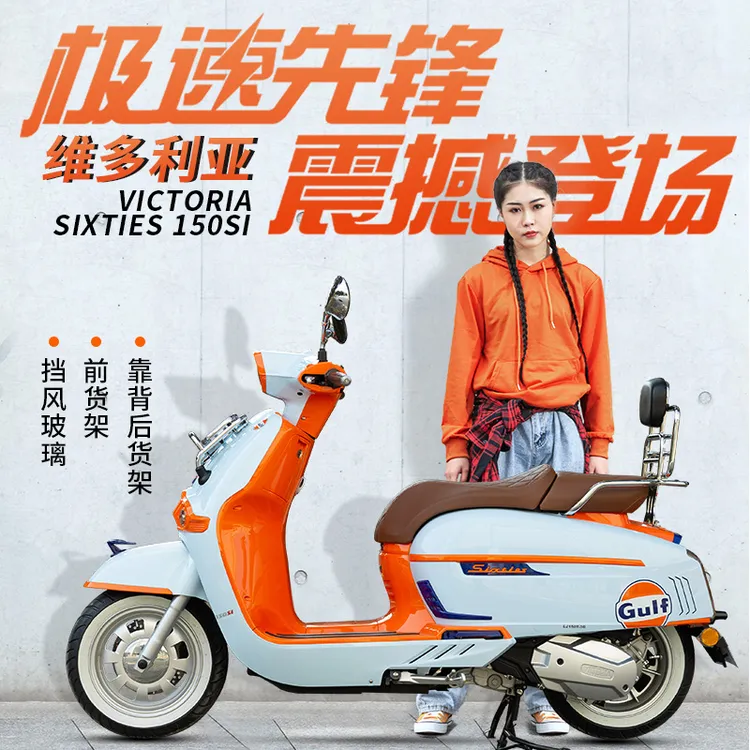 维多利亚150si摩托车改装配件前货架书包架后靠背后货架尾架无损