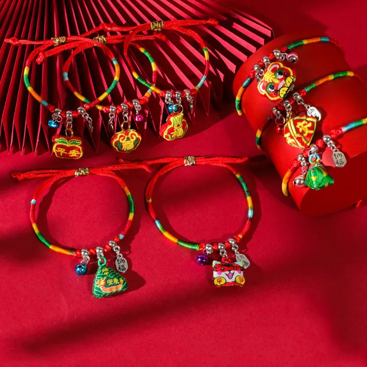 端午节饰品手链配饰粽子手链红绳手链端午红绳
