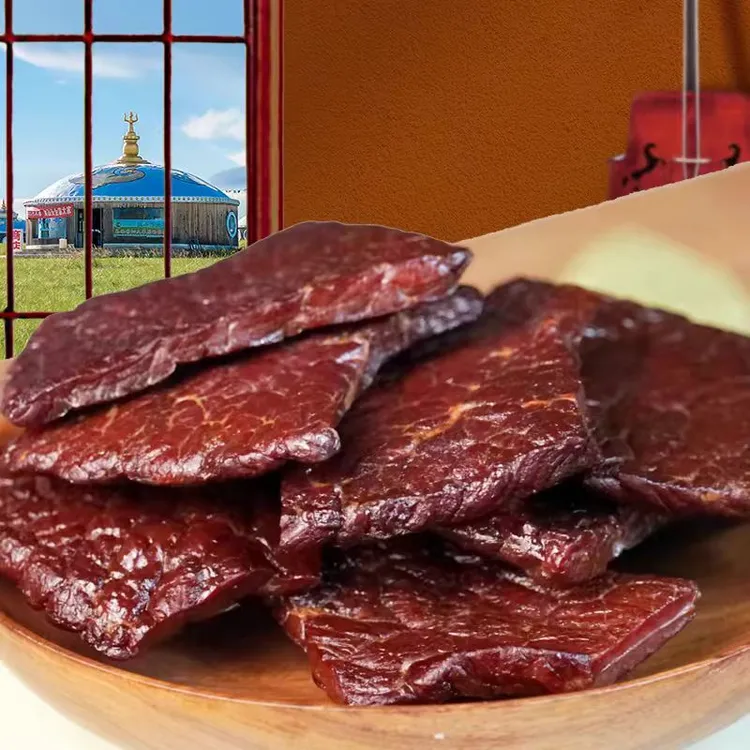 草原特产牛肉干  （大薄片）