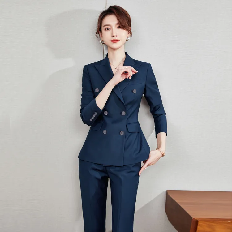 春秋季职业装套装女款西服工作服高端西装公务员正装女性女装