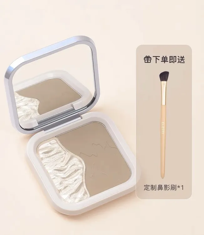 （送刷子）艾瑟诗双色修容粉饼