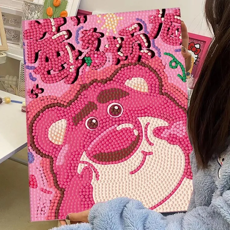 钻石画3040超可爱新款手工diy礼物新款ins满钻动漫卡通款钻石贴画