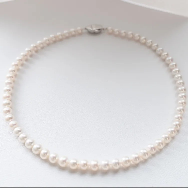 【连心】给妈妈礼物天然珍珠项链送婆婆老婆生日礼物仪式感过年送礼