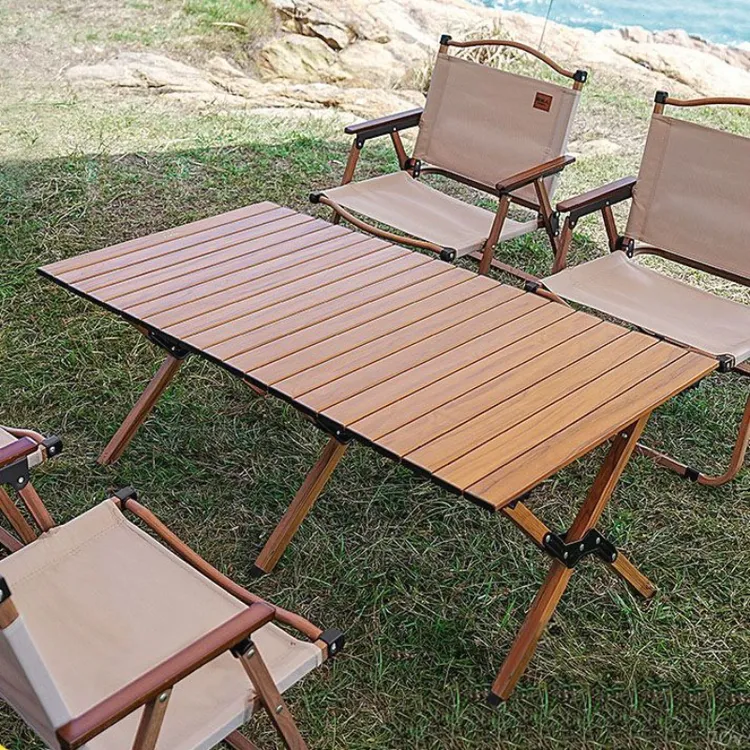 户外折叠折叠桌露营桌子超轻野餐便携式蛋卷桌椅装备野炊野营摆摊